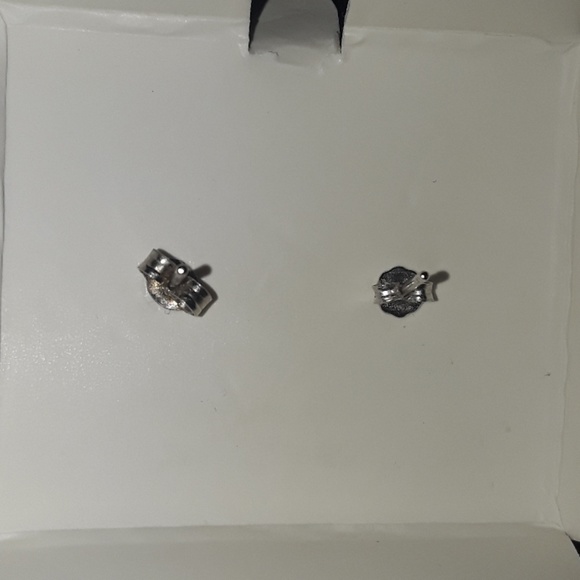 Diamond Stud Earrings - Picture 2 of 3
